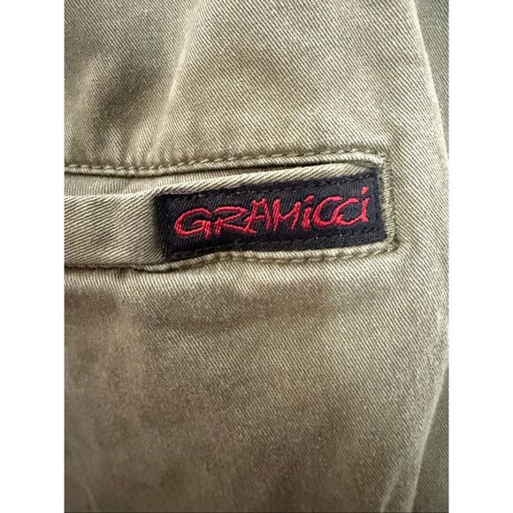 Gramicci Olive Green Outdoor Climbing Pants Men’s Size Small | 100% Cotton Utili - Picture 4 of 8